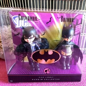 PINK LABEL Mattel Kelly & Tommy as Catwoman & Batman Box Set▪︎Mattel Kelly & Tom